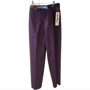 LADY Eastbay Vtg Women's Pleated Wool blend Pants